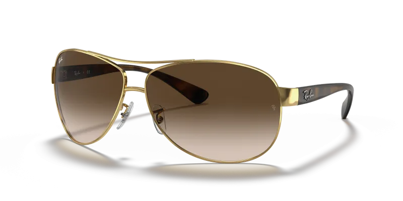 แว่นกันแดด Rayban RB3386-001/13 มุมเฉียง สีอะริสต้า สำหรับผู้ชาย