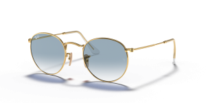 แว่นกันแดด Rayban Round Metal RB3447N-001/3F Arista Clear Gradient Light Blue