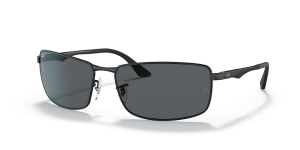 แว่นกันแดด Rayban RB3498-006/81 Black Grey Polarized