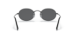 แว่นกันแดด Rayban Oval RB3547-002/B1 Black Dark Grey แว่นกันแดด Rayban RB3547-002/B1 ขาแว่นด้านใน
