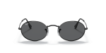 แว่นกันแดด Rayban Oval RB3547-002/B1 Black Dark Grey แว่นกันแดด Rayban RB3547-002/B1 ด้านหน้า