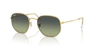แว่นกันแดด Rayban RB3548-001/BH มุมเฉียง สีอะริสต้า สำหรับผู้ใช้ทุกเพศ