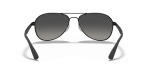 แว่นกันแดด Rayban RB3549-002/T3 Black Grey Polarized แว่นกันแดด Rayban RB3549-002/T3 ขาแว่นด้านใน
