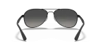 แว่นกันแดด Rayban RB3549-002/T3 Black Grey Polarized แว่นกันแดด Rayban RB3549-002/T3 ขาแว่นด้านใน