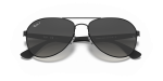 แว่นกันแดด Rayban RB3549-002/T3 Black Grey Polarized แว่นกันแดด Rayban RB3549-002/T3 close-up ด้านหน้า