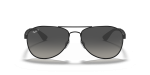 แว่นกันแดด Rayban RB3549-002/T3 Black Grey Polarized แว่นกันแดด Rayban RB3549-002/T3 ด้านหน้า