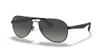 แว่นกันแดด Rayban RB3549-002/T3 Black Grey Polarized แว่นกันแดด Rayban RB3549-002/T3 มุมเฉียง สีดำ สำหรับผู้ใช้ทุกเพศ