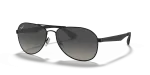 แว่นกันแดด Rayban RB3549-002/T3 Black Grey Polarized แว่นกันแดด Rayban RB3549-002/T3 มุมเฉียง สีดำ สำหรับผู้ใช้ทุกเพศ