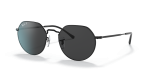 แว่นกันแดด Rayban Jack RB3565-002/48 Black Polarized แว่นกันแดด Rayban RB3565-002/48 มุมเฉียง สีดำ สำหรับผู้ใช้ทุกเพศ
