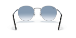 แว่นกันแดด Rayban New Round RB3637-003/3F Silver Clear Gradient Blue แว่นกันแดด Rayban RB3637-003/3F ขาแว่นด้านใน