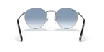 แว่นกันแดด Rayban New Round RB3637-003/3F Silver Clear Gradient Blue แว่นกันแดด Rayban RB3637-003/3F ขาแว่นด้านใน