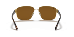 แว่นกันแดด Rayban RB3663-001/57 ขาแว่นด้านใน