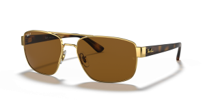 แว่นกันแดด Rayban RB3663-001/57 มุมเฉียง สีอะริสต้า สำหรับผู้ชาย