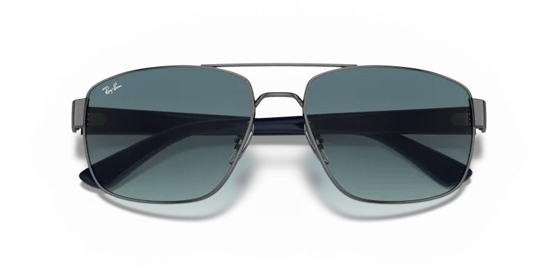 แว่นกันแดด Rayban RB3663-004/3M close-up ด้านหน้า