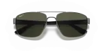แว่นกันแดด Rayban RB3663-004/58 close-up ด้านหน้า