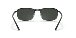 แว่นกันแดด Rayban Chromance RB3671CH-186/K8 Black Polar Dark Grey แว่นกันแดด Rayban RB3671CH-186/K8 ขาแว่นด้านใน
