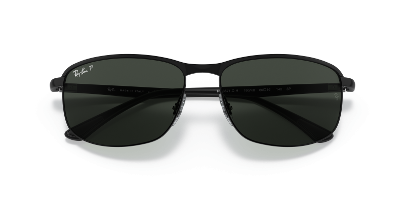 แว่นกันแดด Rayban RB3671CH-186/K8 close-up ด้านหน้า