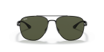 แว่นกันแดด Rayban RB3683-002/31 Black Green G-15 แว่นกันแดด Rayban RB3683-002/31 ด้านหน้า