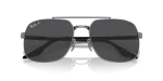 แว่นกันแดด Rayban RB3699-004/K8 close-up ด้านหน้า