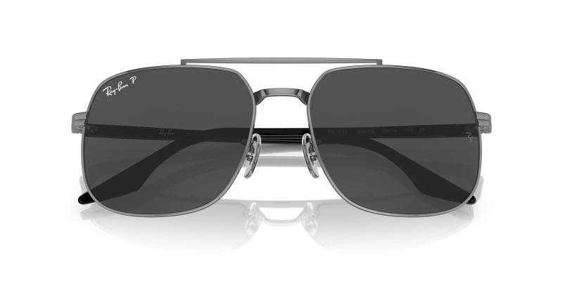 แว่นกันแดด Rayban RB3699-004/K8 close-up ด้านหน้า