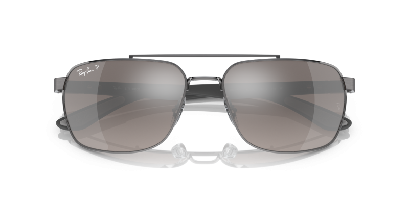แว่นกันแดด Rayban RB3701-004/5J close-up ด้านหน้า