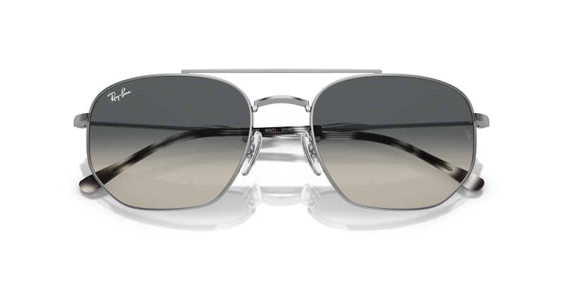 แว่นกันแดด Rayban RB3707-003/71 close-up ด้านหน้า