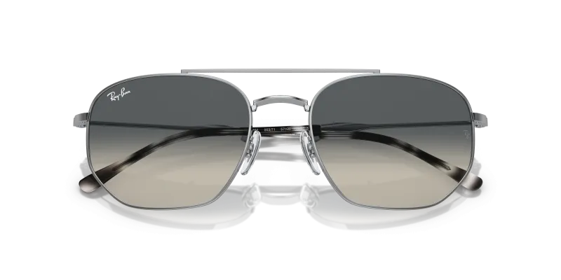 แว่นกันแดด Rayban RB3707-003/71 close-up ด้านหน้า