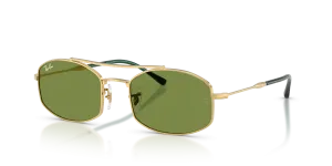 แว่นกันแดด Rayban RB3719-001/4E มุมเฉียง สีอะริสต้า สำหรับผู้ใช้ทุกเพศ