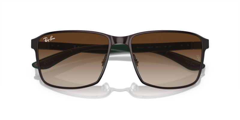 แว่นกันแดด Rayban RB3721-188/13 close-up ด้านหน้า