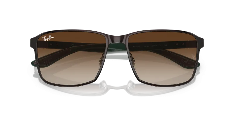 แว่นกันแดด Rayban RB3721-188/13 close-up ด้านหน้า