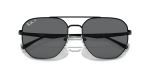 แว่นกันแดด Rayban RB3724D-002/81 close-up ด้านหน้า