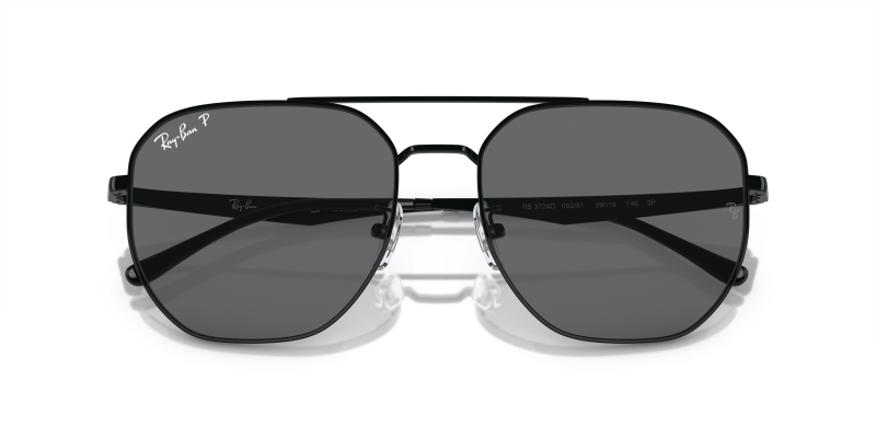 แว่นกันแดด Rayban RB3724D-002/81 close-up ด้านหน้า