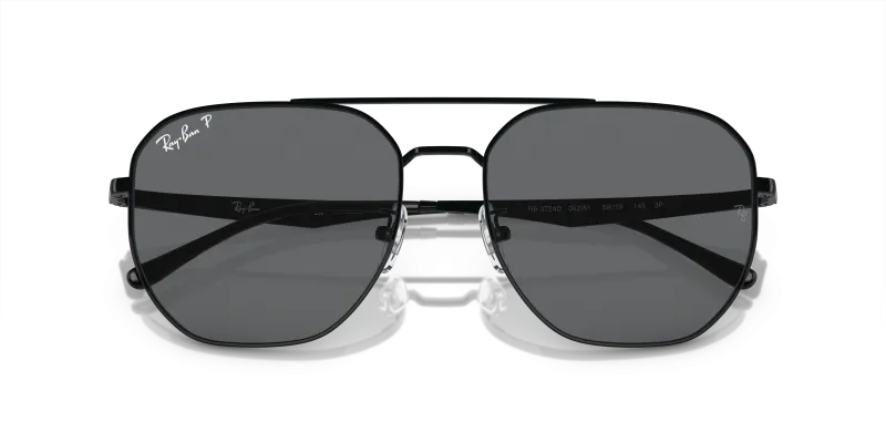 แว่นกันแดด Rayban RB3724D-002/81 close-up ด้านหน้า