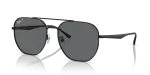 แว่นกันแดด Rayban RB3724D-002/81 มุมเฉียง สีดำ สำหรับผู้ใช้ทุกเพศ
