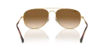 แว่นกันแดด Rayban Bain Bridge RB3735-001/51 Arista Clear Brown แว่นกันแดด Rayban RB3735-001/51 ขาแว่นด้านใน