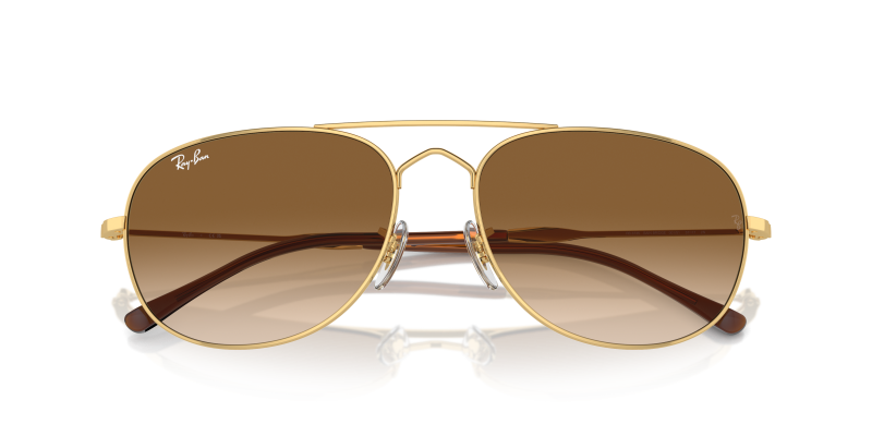 แว่นกันแดด Rayban RB3735-001/51 close-up ด้านหน้า