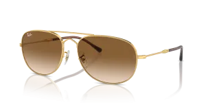 แว่นกันแดด Rayban RB3735-001/51 มุมเฉียง สีอะริสต้า สำหรับผู้ใช้ทุกเพศ