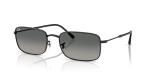 แว่นกันแดด Rayban RB3746-002/71 มุมเฉียง สีดำ สำหรับผู้ใช้ทุกเพศ