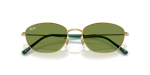 แว่นกันแดด Rayban RB3749-001/4E Arista Green แว่นกันแดด Rayban RB3749-001/4E close-up ด้านหน้า