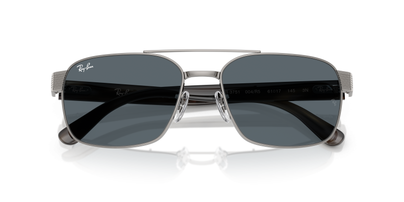 แว่นกันแดด Rayban RB3751-004/R5 close-up ด้านหน้า