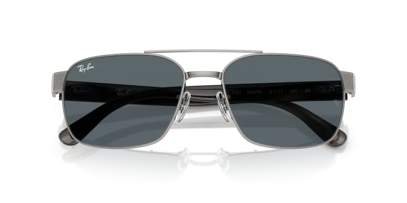 แว่นกันแดด Rayban RB3751-004/R5 close-up ด้านหน้า