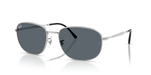 แว่นกันแดด Rayban RB3754-003/R5 มุมเฉียง สีเงิน สำหรับผู้ใช้ทุกเพศ