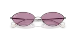 แว่นกันแดด Rayban Kai RB3757-004/69 Gunmetal Dark Violet แว่นกันแดด Rayban RB3757-004/69 close-up ด้านหน้า