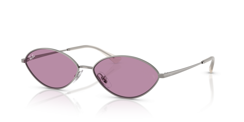 แว่นกันแดด Rayban RB3757-004/69 มุมเฉียง สีกันเมทัล สำหรับผู้ใช้ทุกเพศ