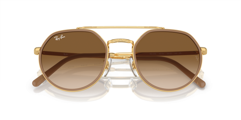 แว่นกันแดด Rayban RB3765-001/51 close-up ด้านหน้า