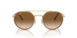 แว่นกันแดด Rayban RB3765-001/51 Arista Light Brown แว่นกันแดด Rayban RB3765-001/51 ด้านหน้า