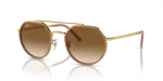 แว่นกันแดด Rayban RB3765-001/51 Arista Light Brown แว่นกันแดด Rayban RB3765-001/51 มุมเฉียง สีอะริสต้า สำหรับผู้ใช้ทุกเพศ