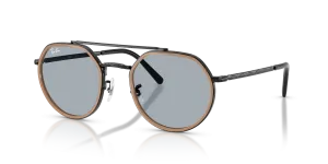 แว่นกันแดด Rayban RB3765-9279R5 มุมเฉียง สีดำ สำหรับผู้ใช้ทุกเพศ