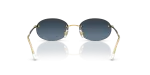 แว่นกันแดด Rayban RB3767-001/4C Arista Blue Gradient Dark Grey แว่นกันแดด Rayban RB3767-001/4C ขาแว่นด้านใน