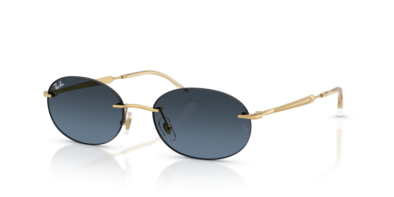 แว่นกันแดด Rayban RB3767-001/4C Arista Blue Gradient Dark Grey แว่นกันแดด Rayban RB3767-001/4C มุมเฉียง สีมองอะริสต้า สำหรับผู้ใช้ทุกเพศ